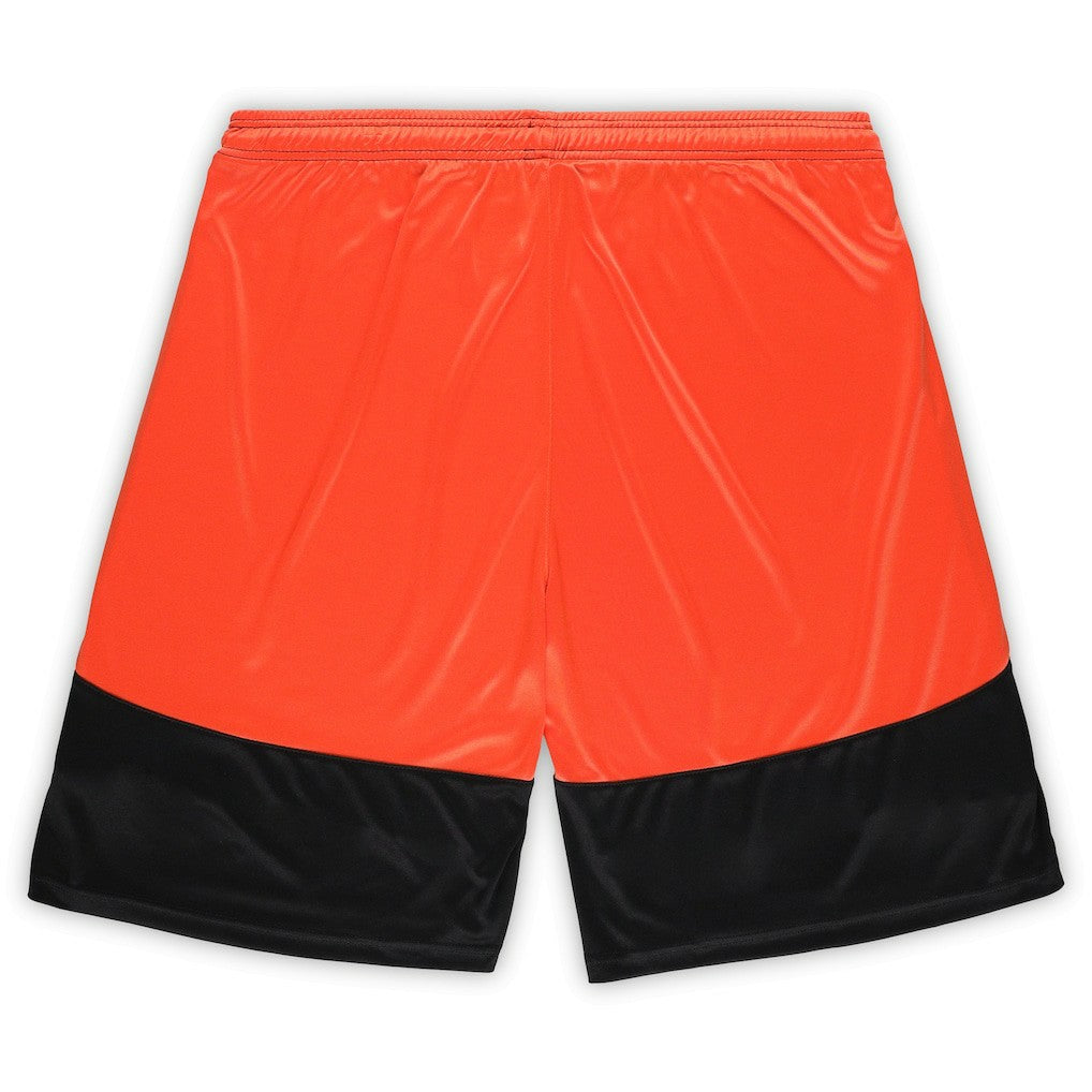 Fanatics Cincinnati Bengals Big & Tall Launch Shorts Black/Orange