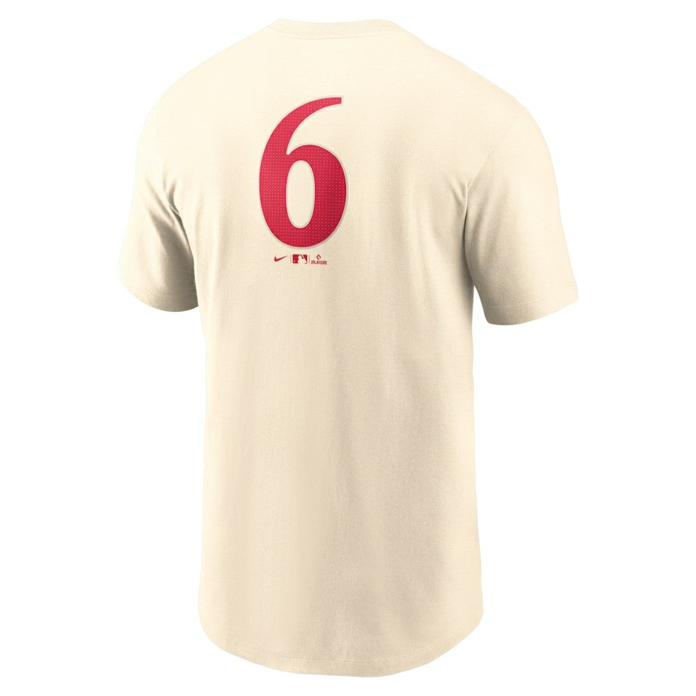 Texas Rangers Nike City Connect Fuse Name & Number T-Shirt - Natural - Nike Sale