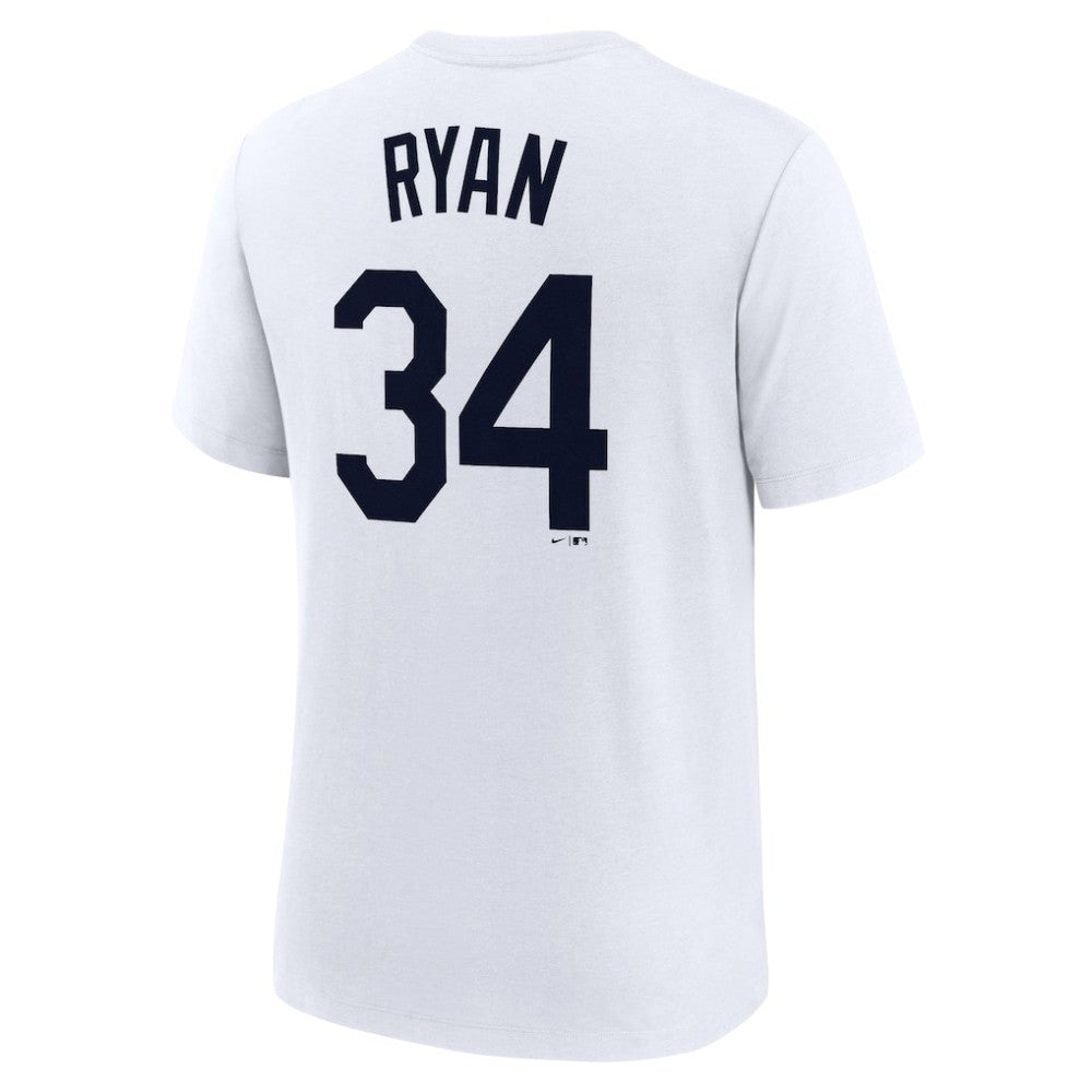 Nolan Ryan Houston Astros Nike Cooperstown Collection Name & Number Tri-Blend T-Shirt - White - Nike Online