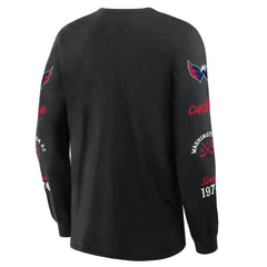 Washington Capitals Fanatics Boxed In Legacy Long Sleeve T-Shirt - Black - NHL 201826841