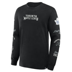 Toronto Maple Leafs Fanatics Boxed In Legacy Long Sleeve T-Shirt - Black - NHL 201826848