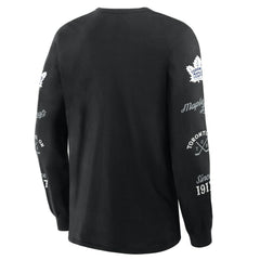 Toronto Maple Leafs Fanatics Boxed In Legacy Long Sleeve T-Shirt - Black - NHL 201826848