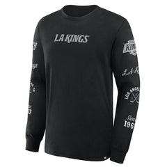 Los Angeles Kings Fanatics Boxed In Legacy Long Sleeve T-Shirt - Black - NHL 201826849