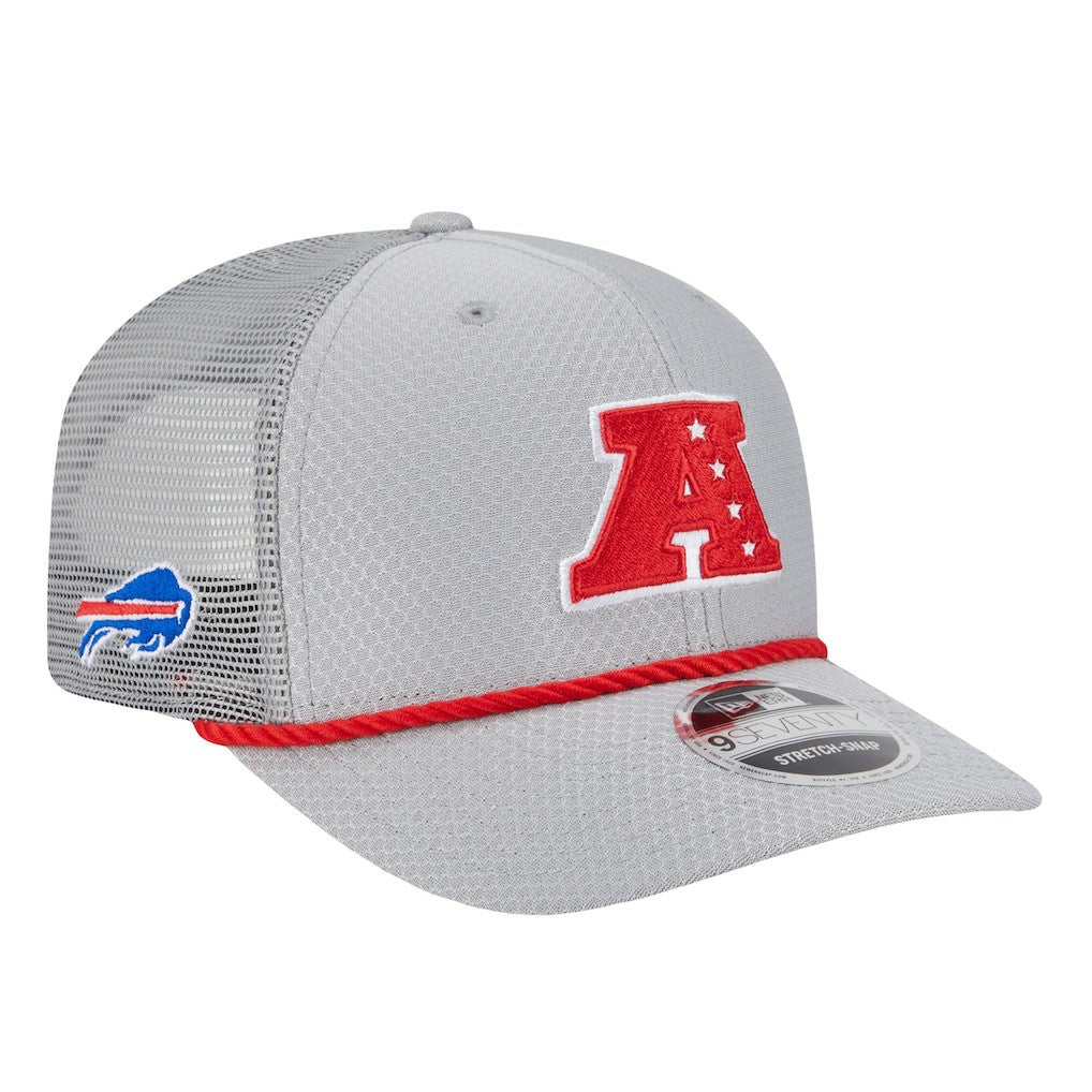 Buffalo Bills New Era 2025 Pro Bowl 9SEVENTY Stretch-Snap Hat Gray