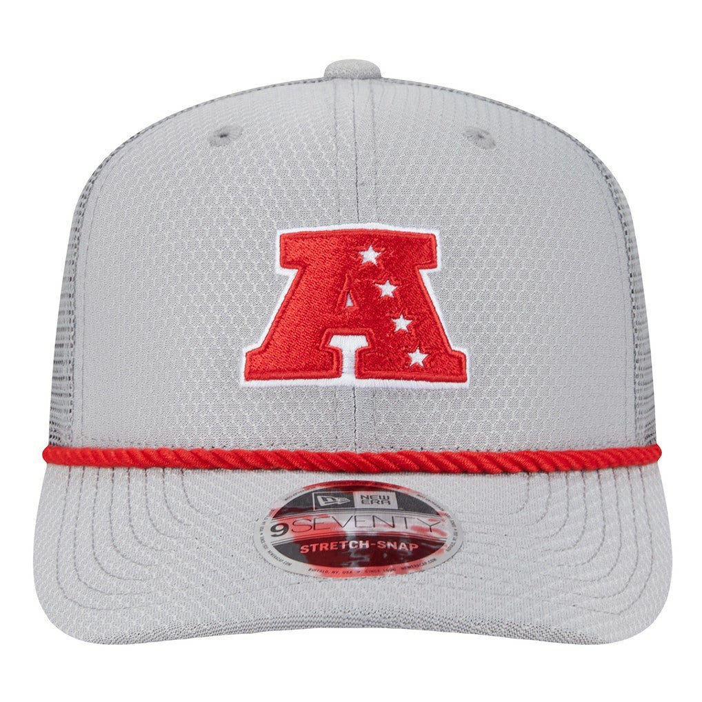 Las Vegas Raiders New Era 2025 Pro Bowl 9SEVENTY Stretch-Snap Hat Gray