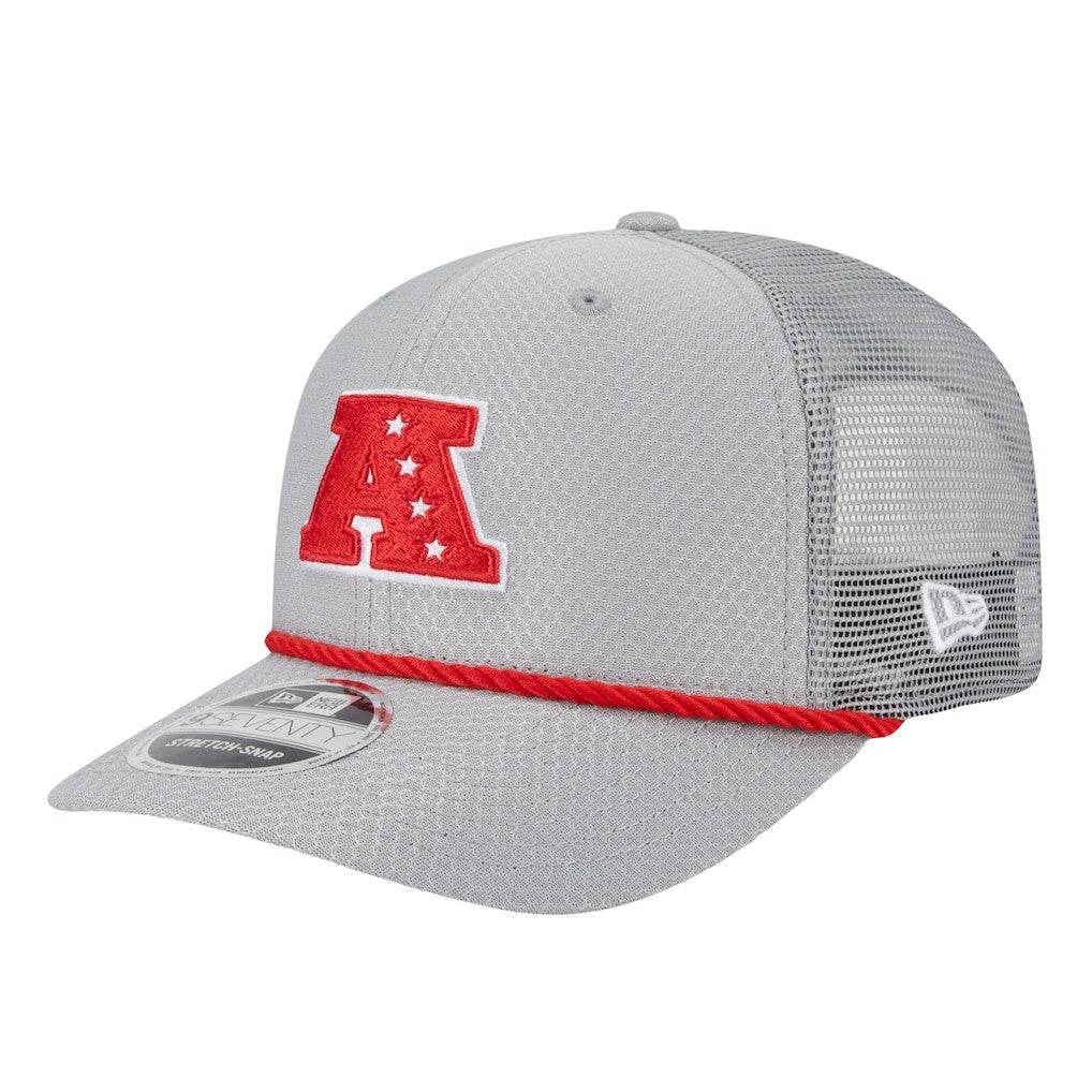 Las Vegas Raiders New Era 2025 Pro Bowl 9SEVENTY Stretch-Snap Hat Gray