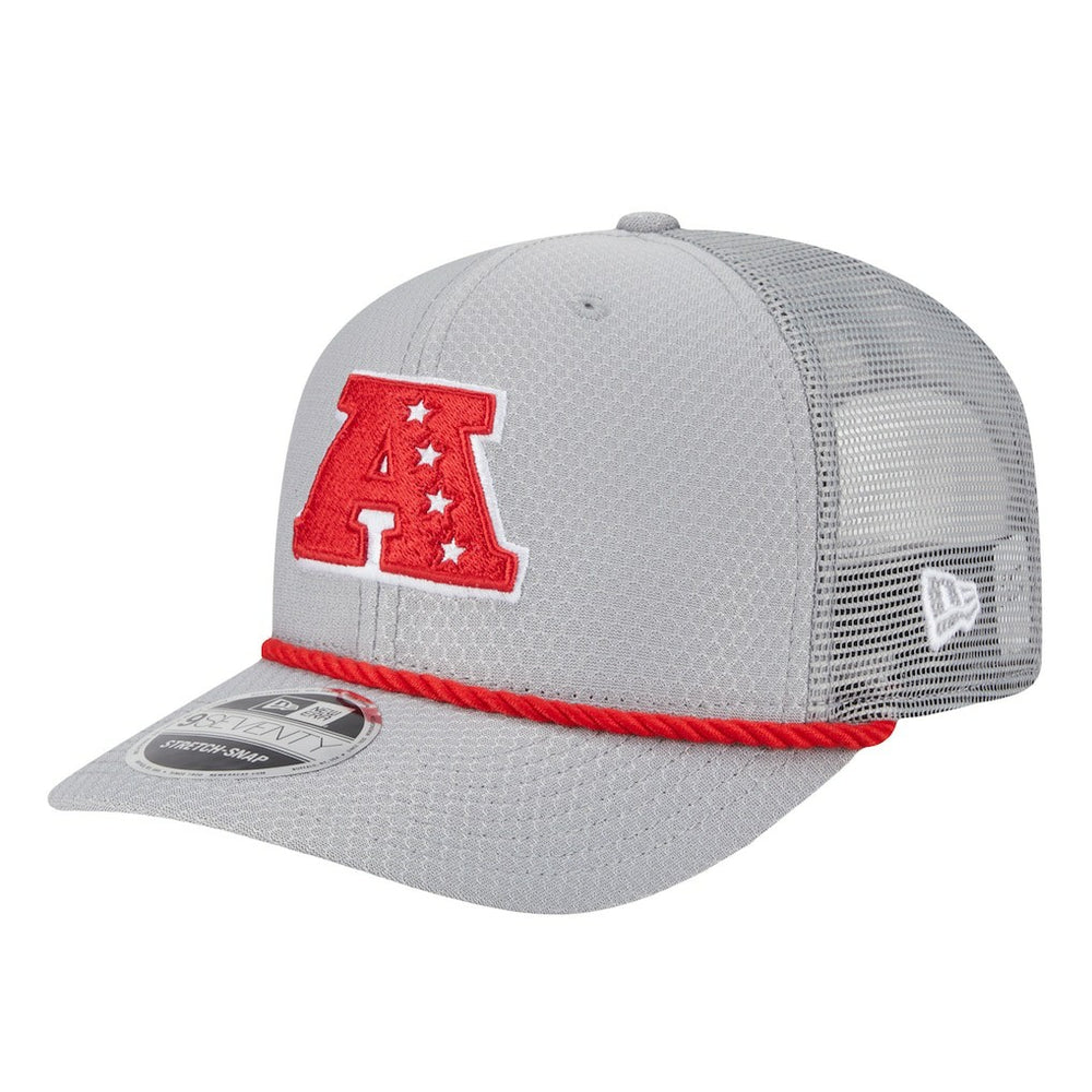 Miami Dolphins New Era 2025 Pro Bowl 9SEVENTY Stretch-Snap Hat Gray