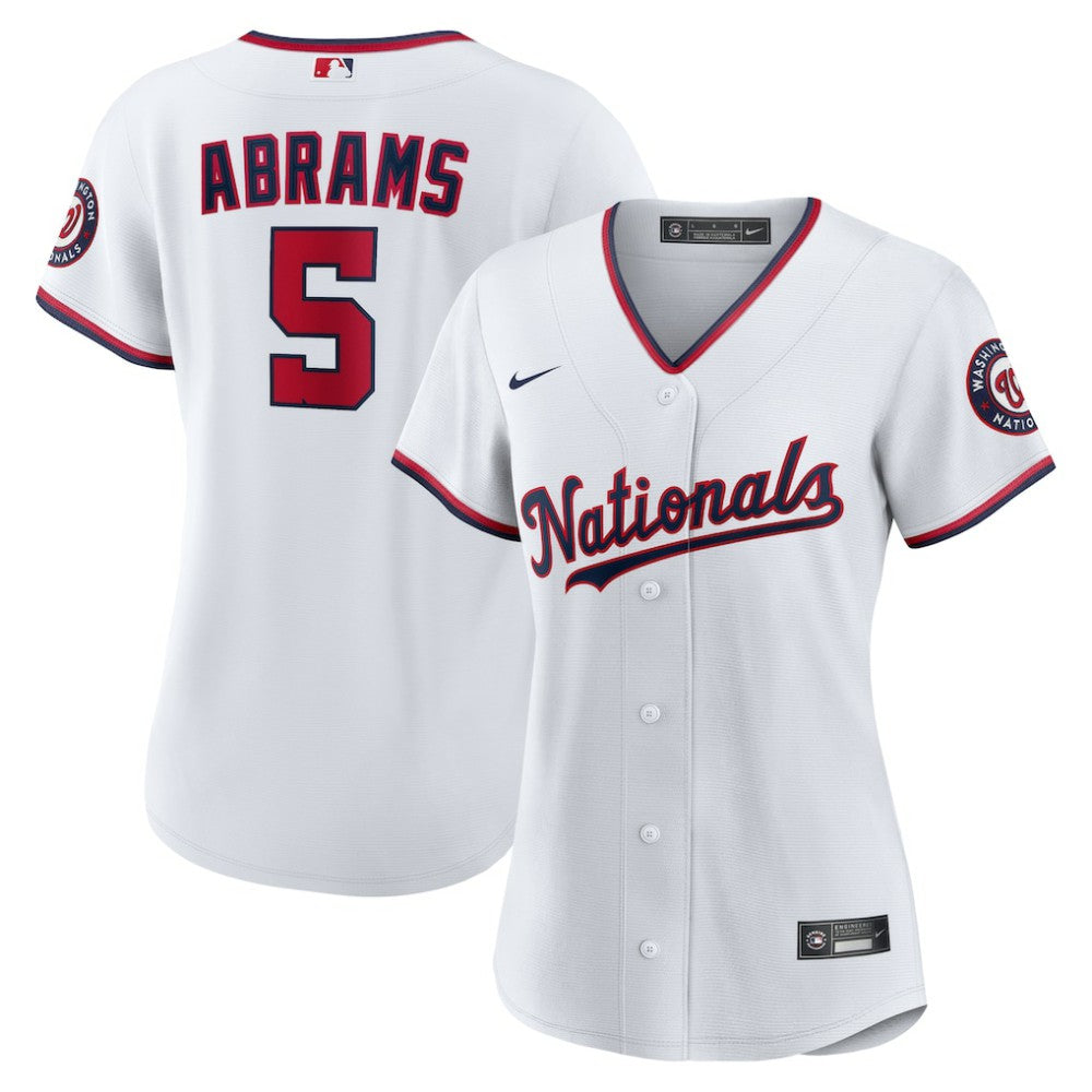 CJ Abrams Washington Nationals Nike Women's Home Replica Player Jersey - White - Nike Online