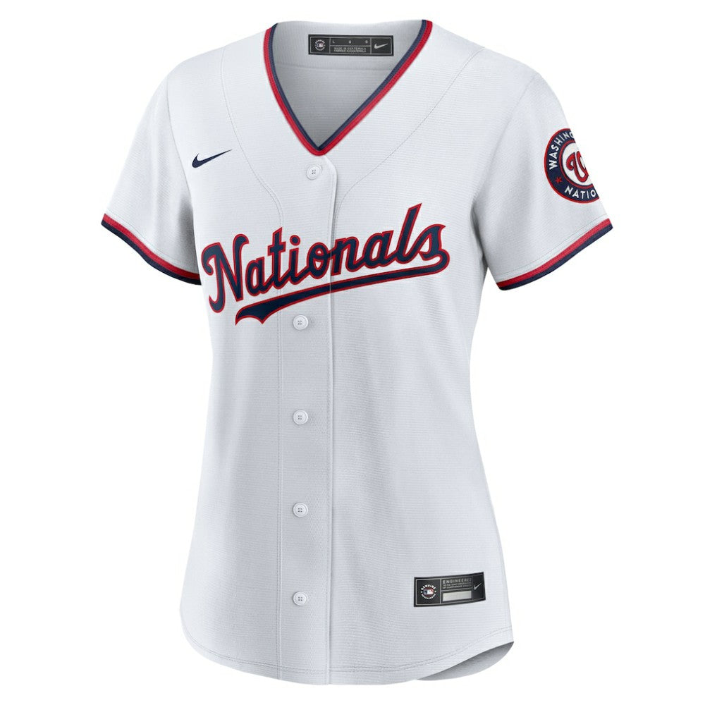 CJ Abrams Washington Nationals Nike Women's Home Replica Player Jersey - White - Nike Online