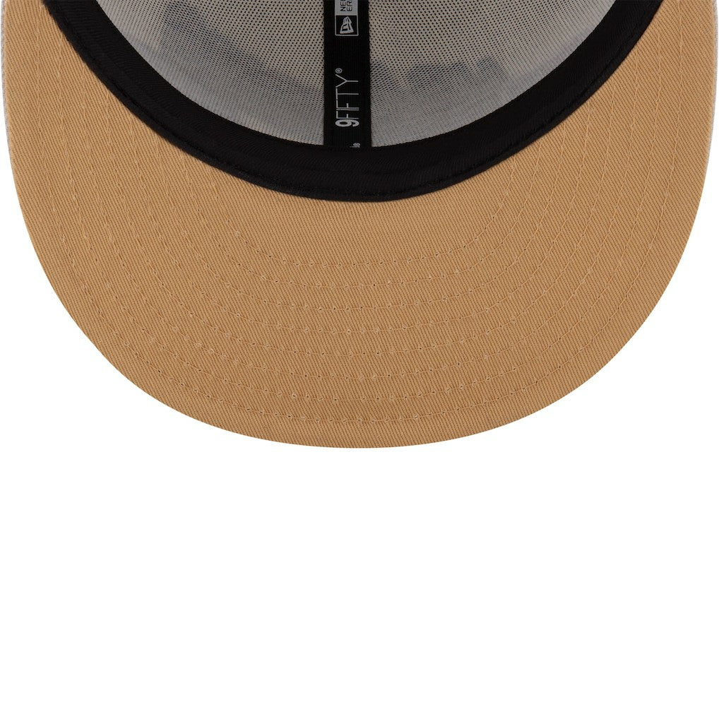 Boston Celtics 2024 NBA Finals Champions Locker Room 9FIFTY Snapback Hat Cream | New Era