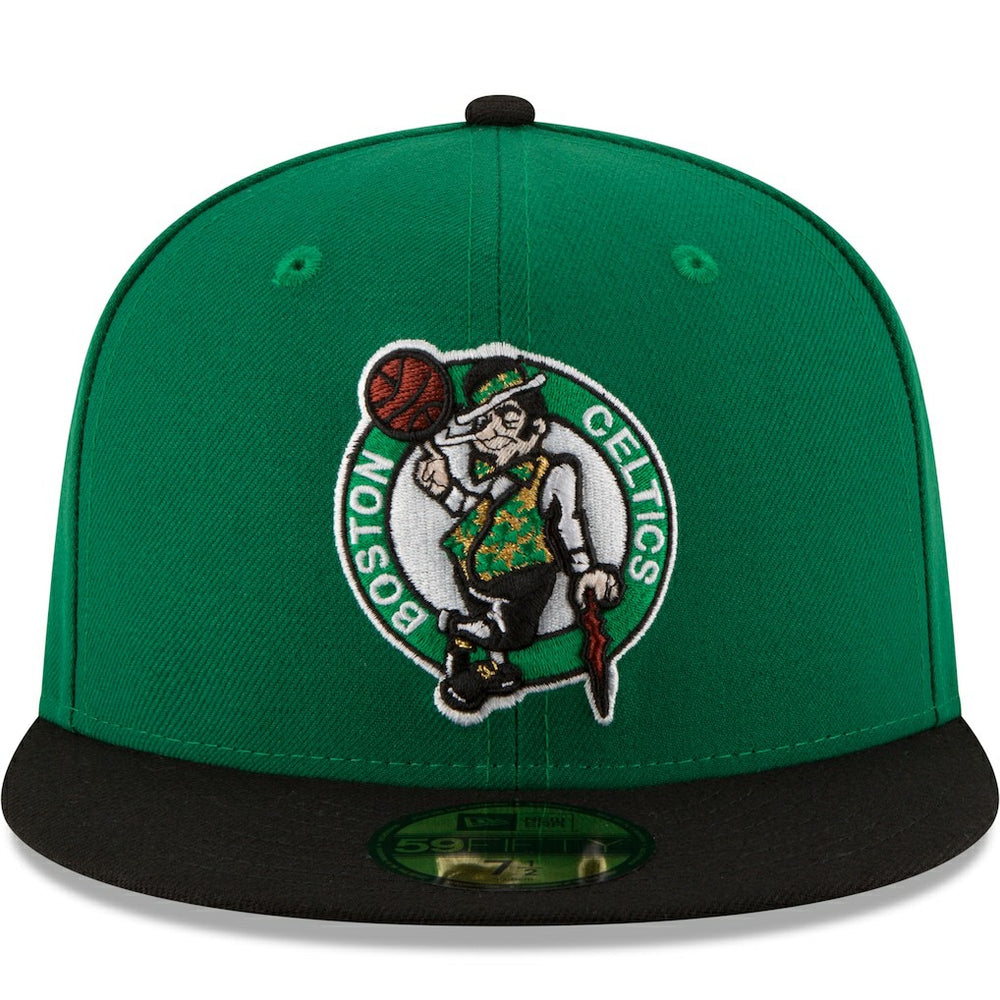 Boston Celtics 2024 NBA Finals Champions Side Patch 59FIFTY Fitted Hat Kelly Green/Black | New Era outlet