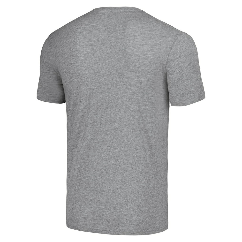 New Orleans Saints NFL x Homage x Beavis and Butt-Head Unisex Tri-Blend T-Shirt – Gray