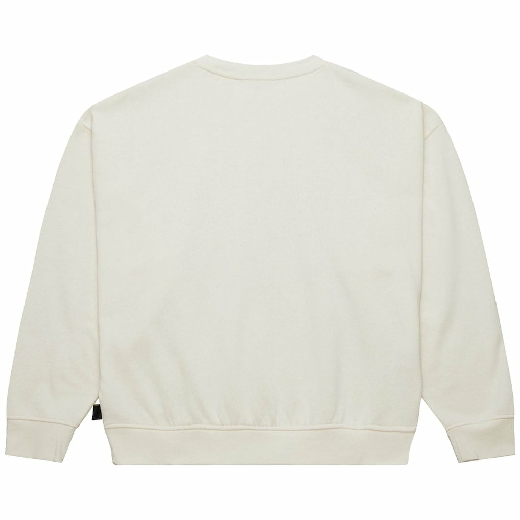 Mitchell & Ness Miami Dolphins Women's Throwback Logo 3.0 Pullover Sweatshirt Cream