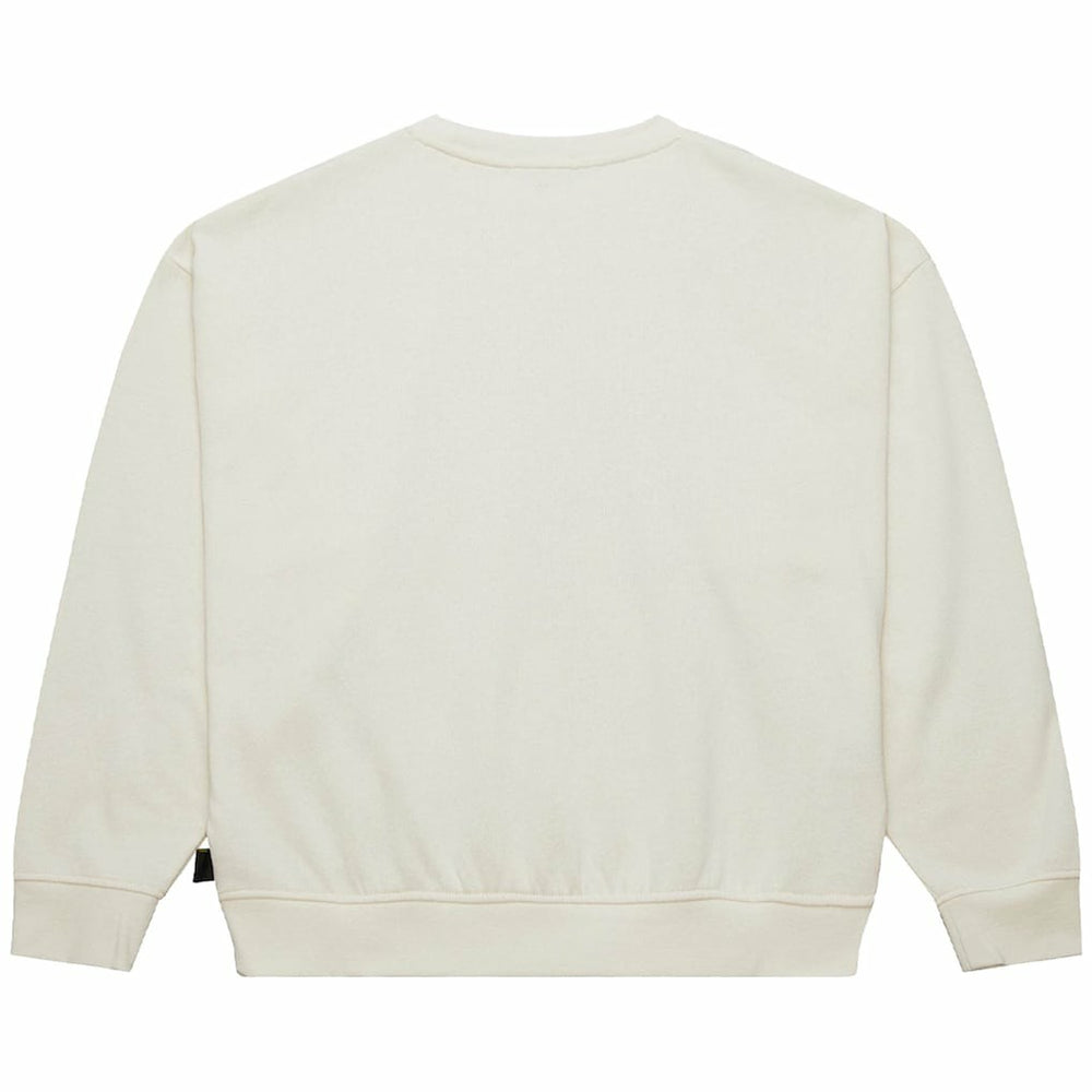 Mitchell & Ness Miami Dolphins Women's Throwback Logo 3.0 Pullover Sweatshirt Cream