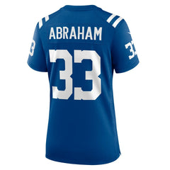 Nike Micah Abraham Indianapolis Colts Women's Game Jersey Royal