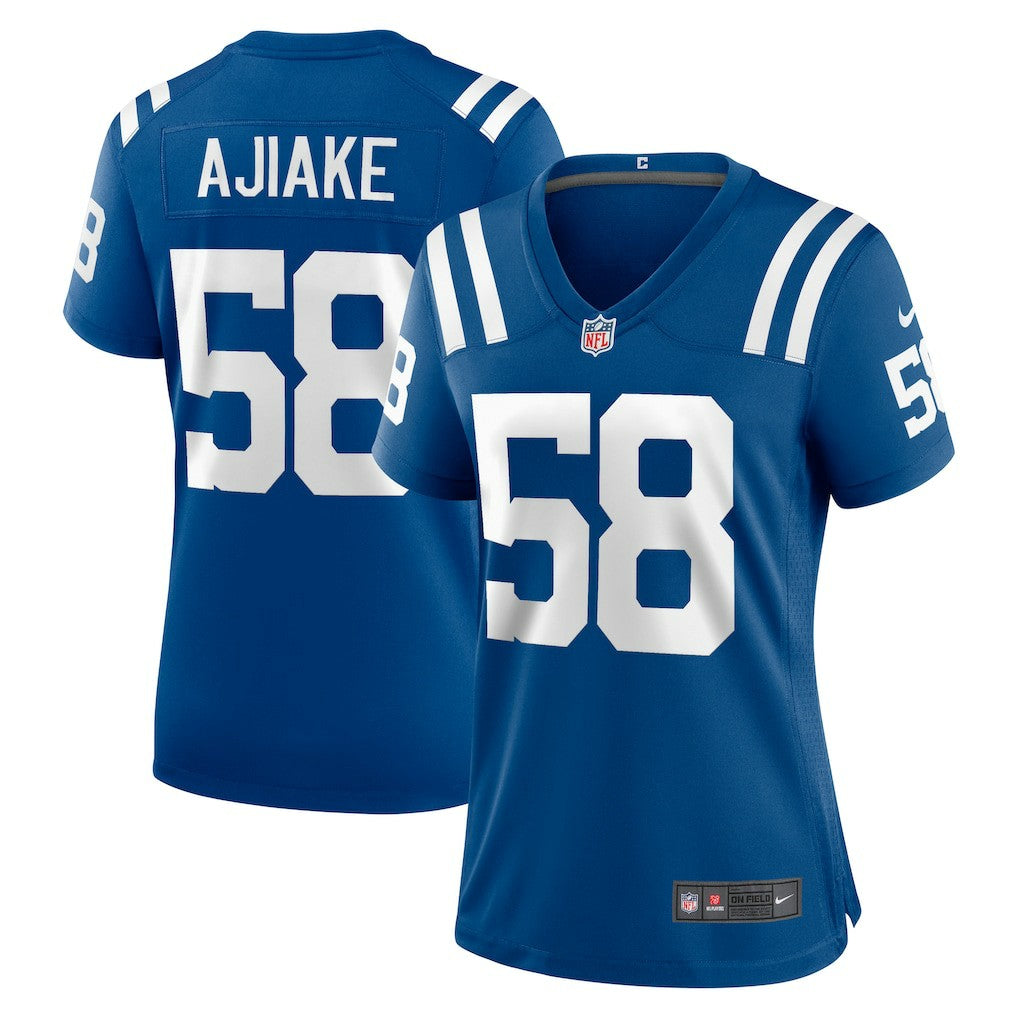 Nike Austin Ajiake Indianapolis Colts Women's Game Jersey Royal