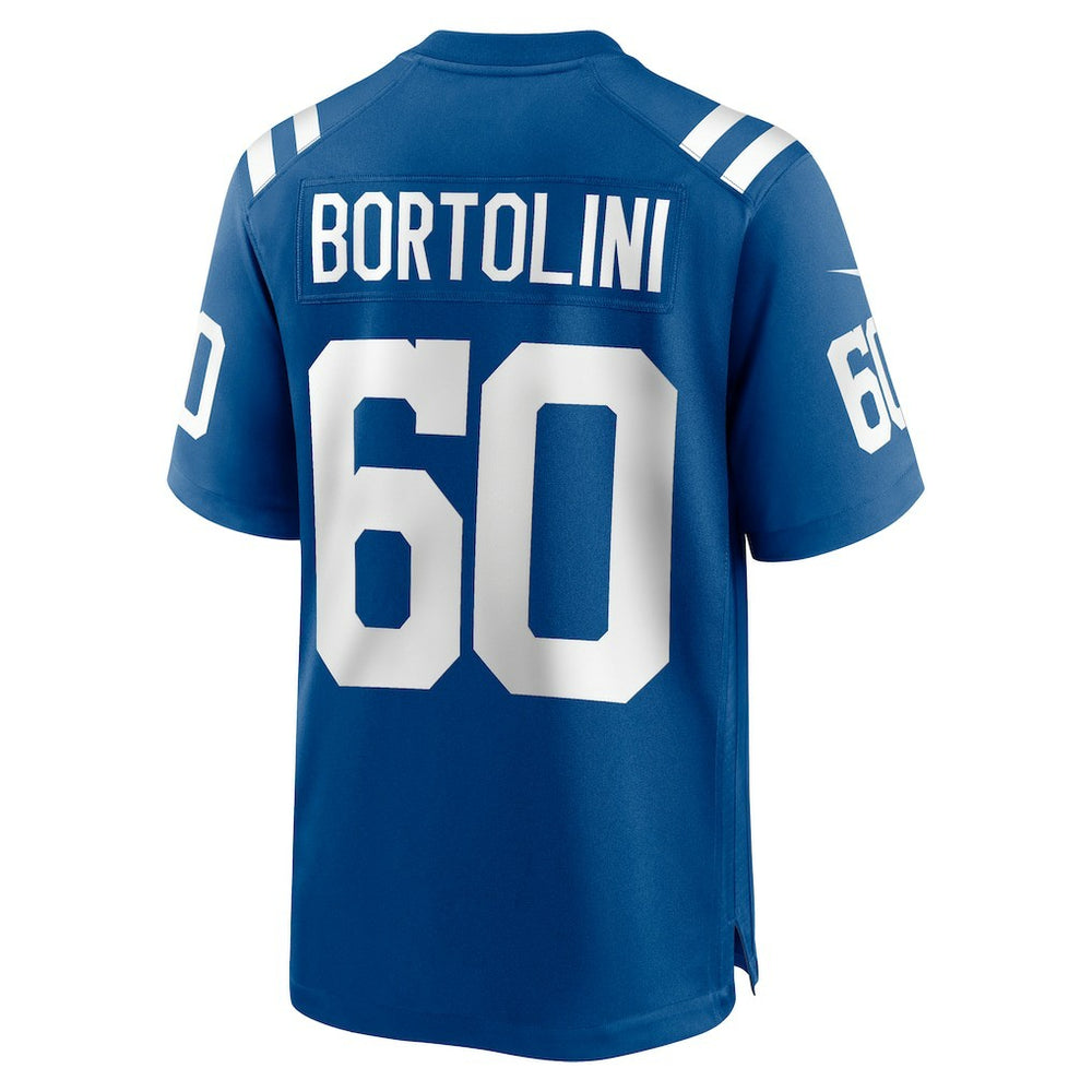 Nike Tanor Bortolini Indianapolis Colts Game Jersey Royal