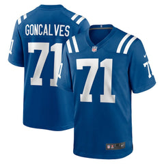 Nike Matt Goncalves Indianapolis Colts Game Jersey Royal