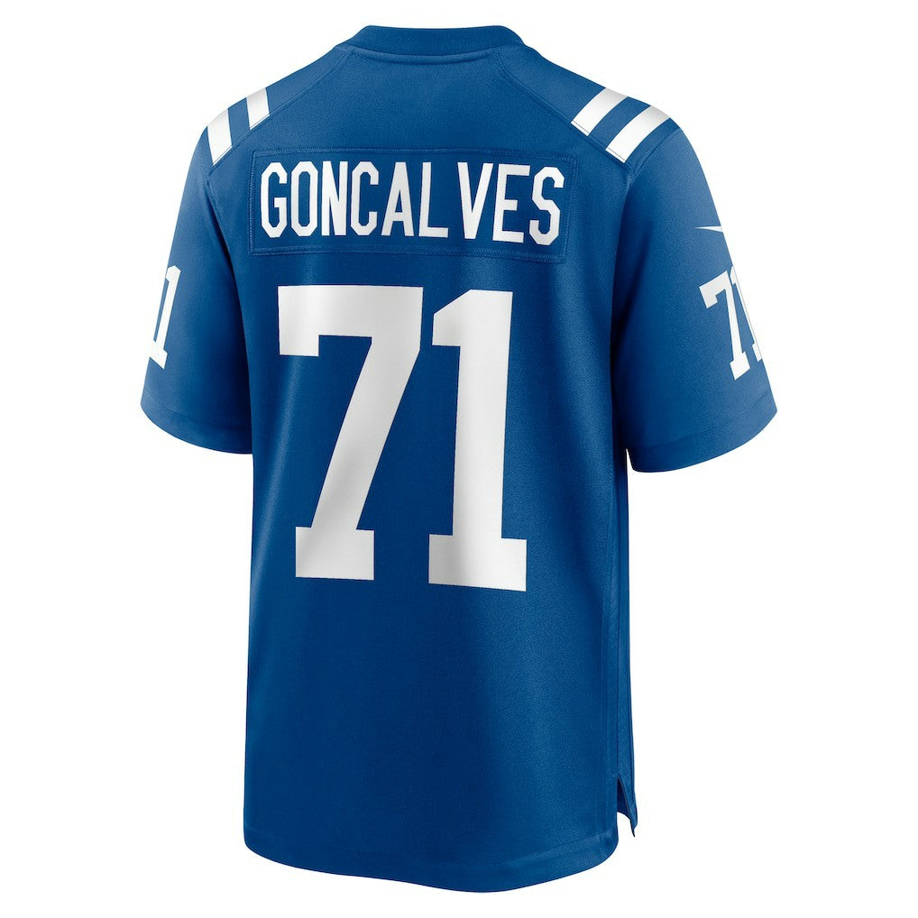 Nike Matt Goncalves Indianapolis Colts Game Jersey Royal