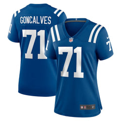 Nike Matt Goncalves Indianapolis Colts Women's Game Jersey Royal