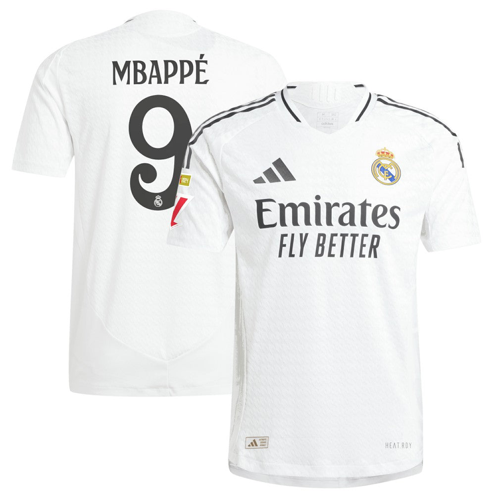Kylian Mbappé Real Madrid 2024/25 Home Player Jersey White - Adidas outlet