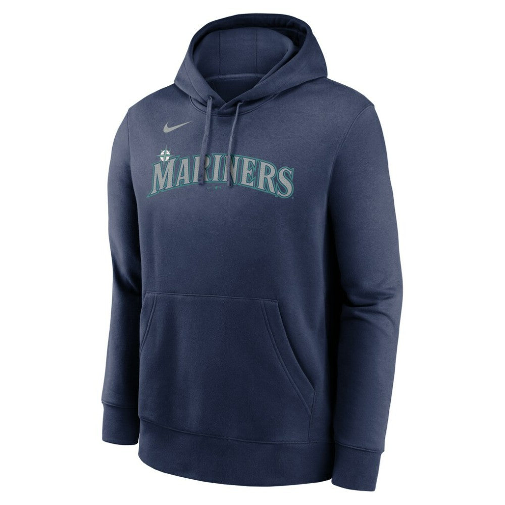 Julio Rodríguez Seattle Mariners Nike Player Name & Number Club Fleece Pullover Hoodie - Navy - Nike on Sale