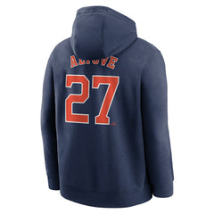 Jose Altuve Houston Astros Nike Player Name & Number Club Fleece Pullover Hoodie - Navy - Nike Discount