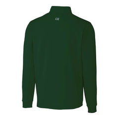 New York Jets Cutter & Buck Primary Logo Traverse Stretch Quarter-Zip Top Hunter Green