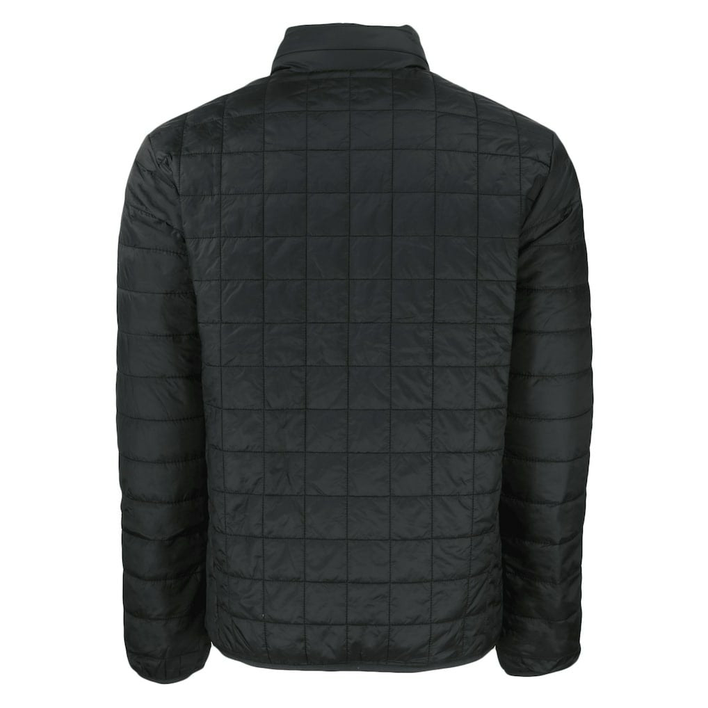 New York Jets Cutter & Buck Big & Tall Helmet Rainier PrimaLoft Eco Insulated Full-Zip Puffer Jacket Black