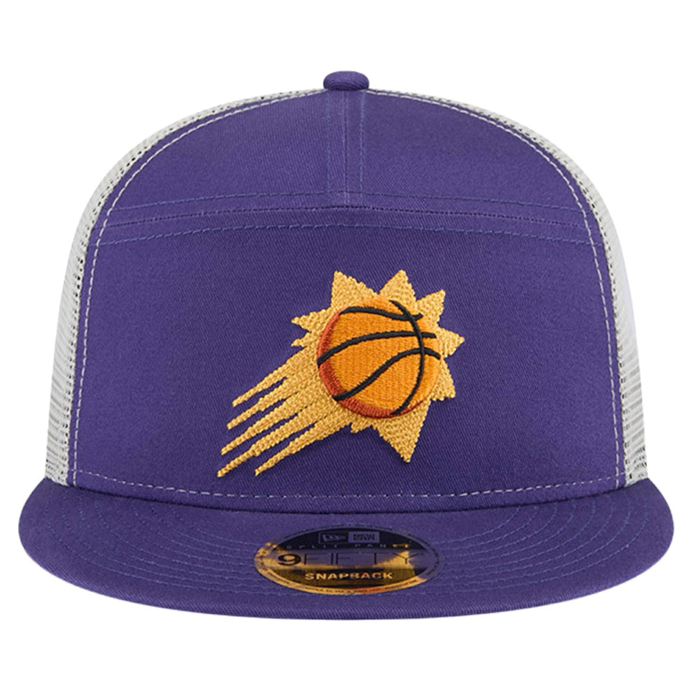 Phoenix Suns Victory Grove Split Panel 9FIFTY Snapback Hat Purple | New Era Lifestyle