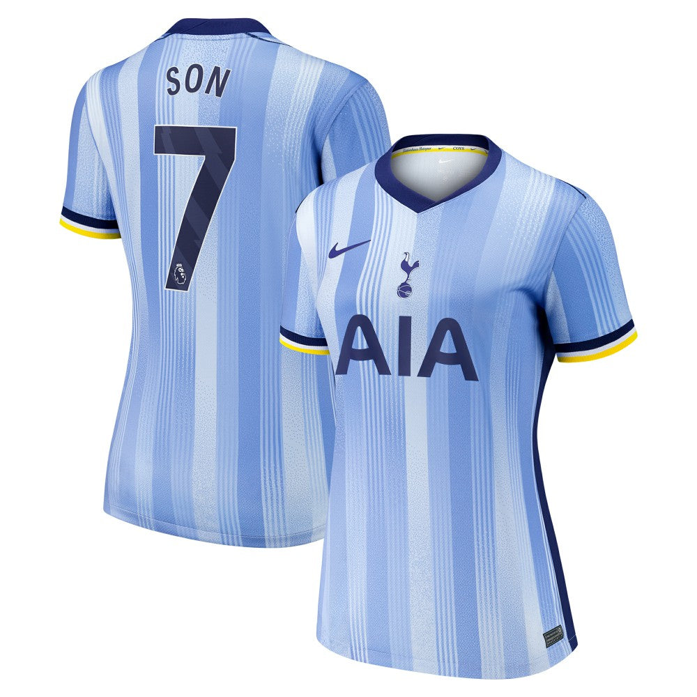 Son Heung-Min Tottenham Hotspur Women's 2024/25 Away Replica Player Jersey Blue - Nike