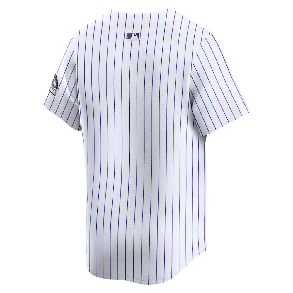 Colorado Rockies Nike Home Limited Jersey - White - Nike on Sale