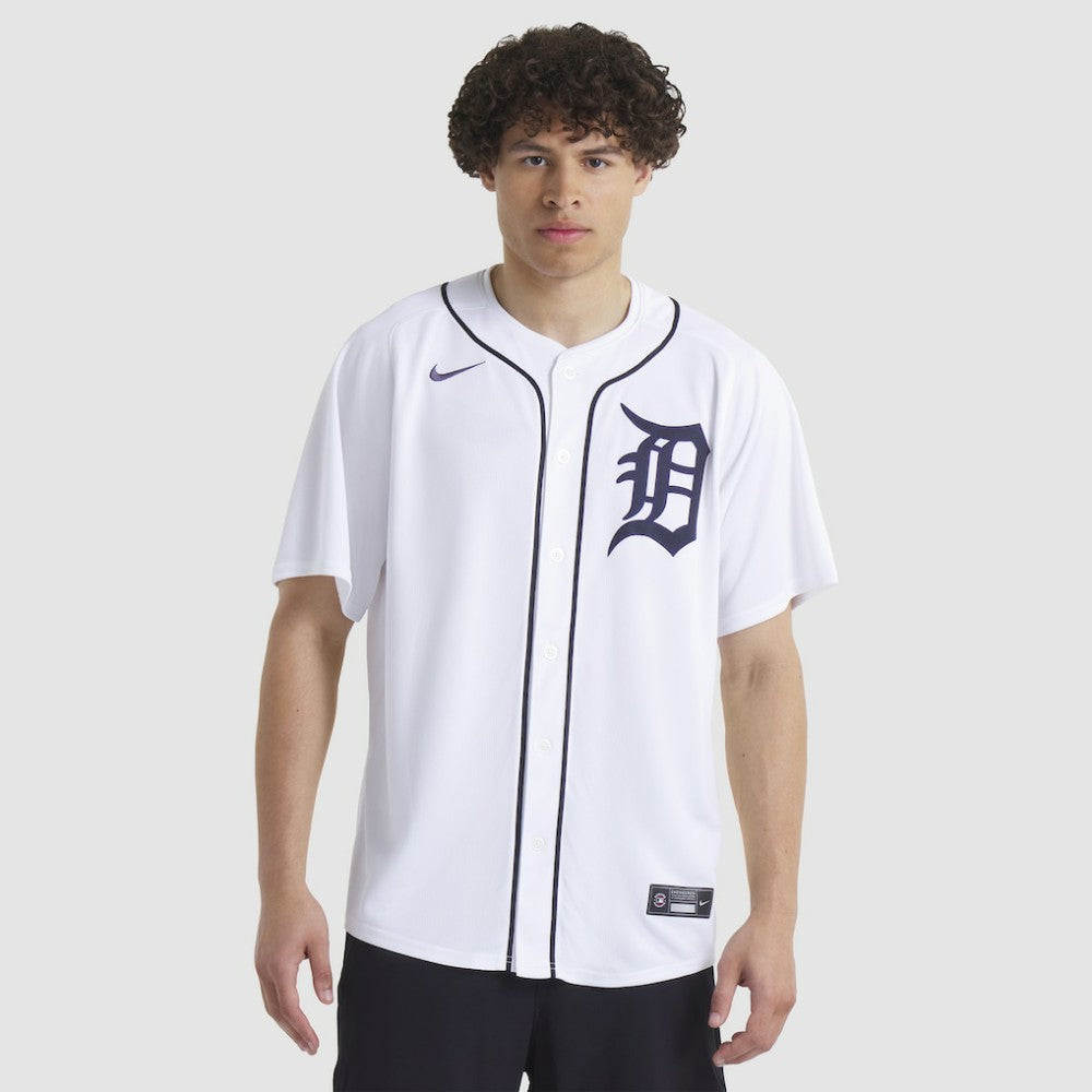 Detroit Tigers Nike Home Limited Jersey - White - Nike Discount