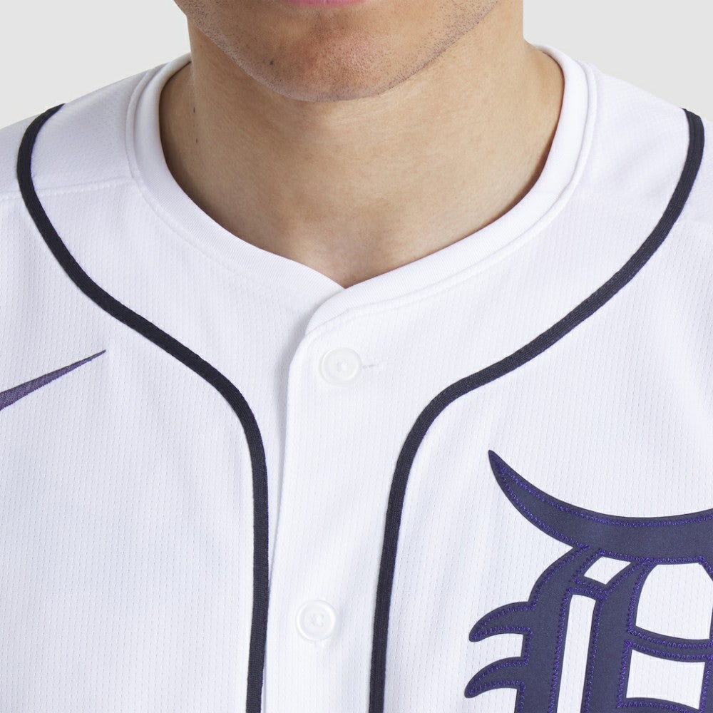 Detroit Tigers Nike Home Limited Jersey - White - Nike Discount
