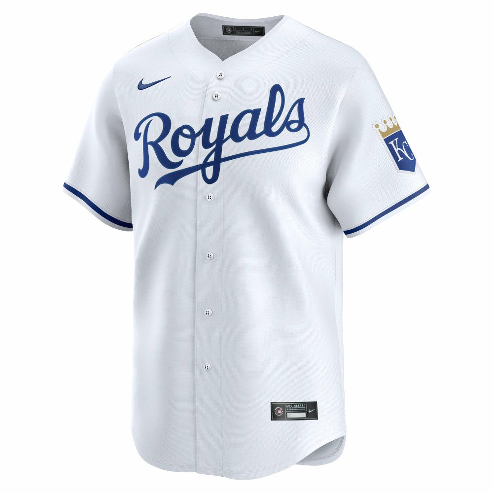 Kansas City Royals Nike Home Limited Jersey - White - Nike Discount