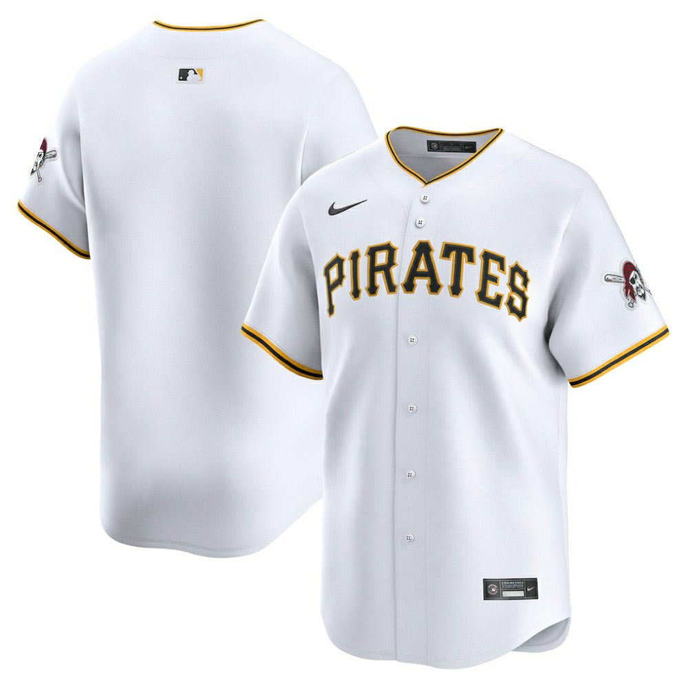 Pittsburgh Pirates Nike Home Limited Jersey - White - Nike Sale