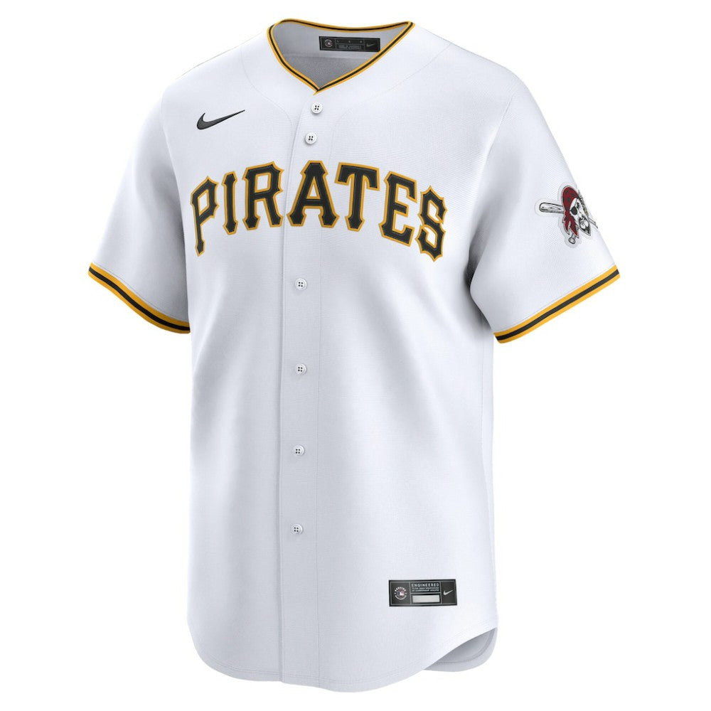 Pittsburgh Pirates Nike Home Limited Jersey - White - Nike Sale