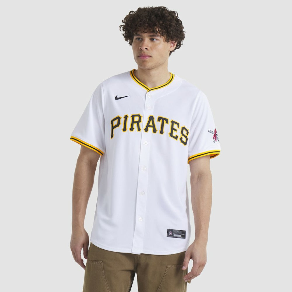 Pittsburgh Pirates Nike Home Limited Jersey - White - Nike Sale