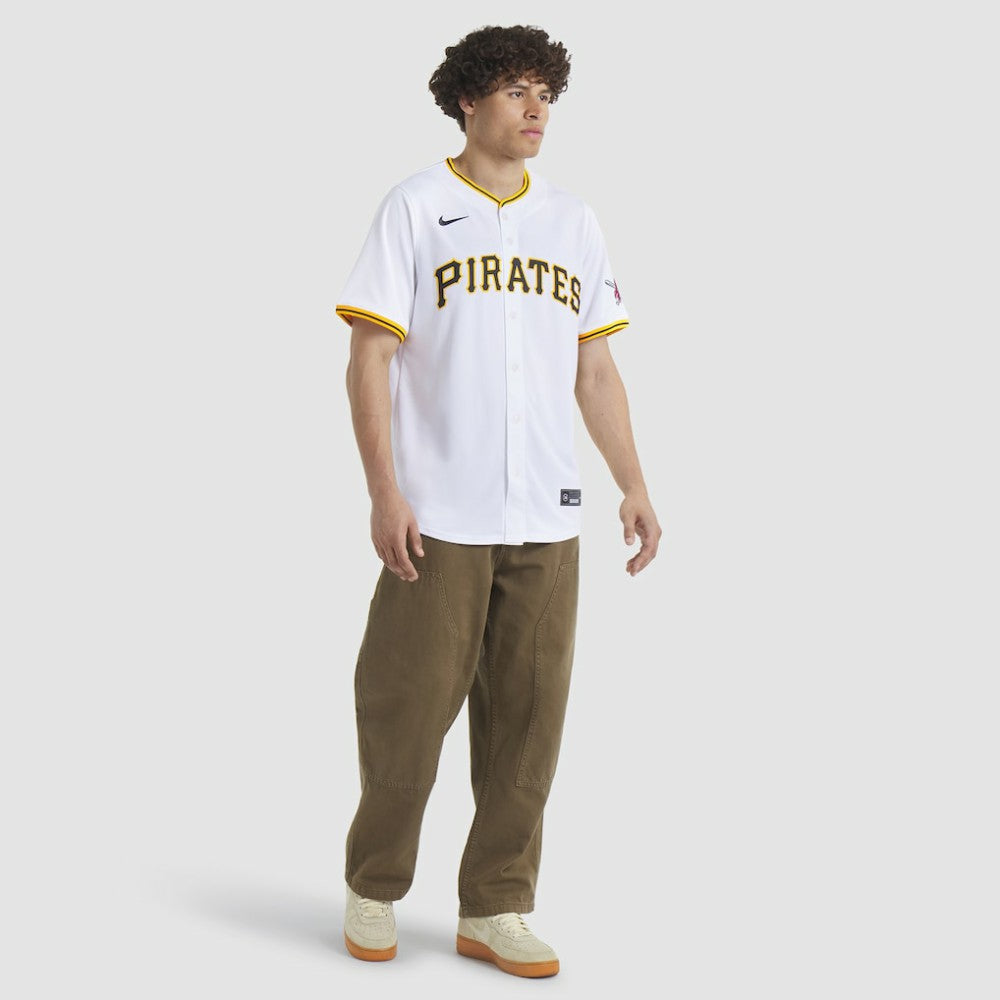 Pittsburgh Pirates Nike Home Limited Jersey - White - Nike Sale