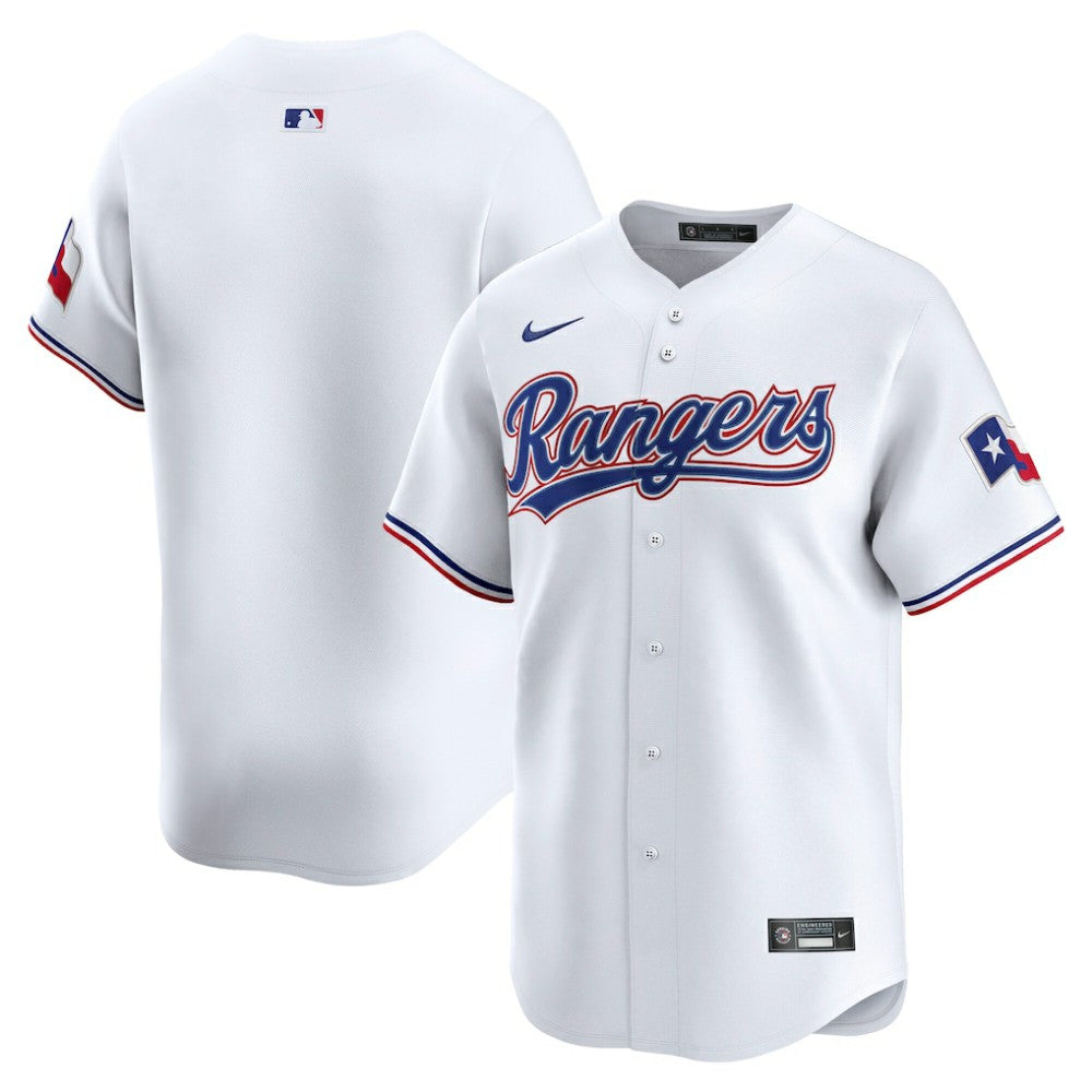 Texas Rangers Nike Home Limited Jersey - White - Nike Discount