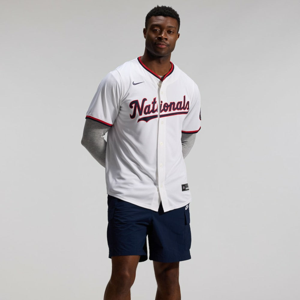 Washington Nationals Nike Home Limited Jersey - White - Nike Sale