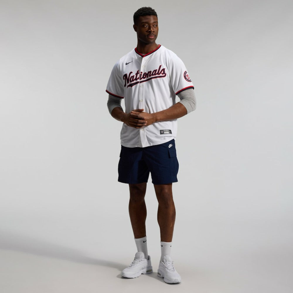 Washington Nationals Nike Home Limited Jersey - White - Nike Sale