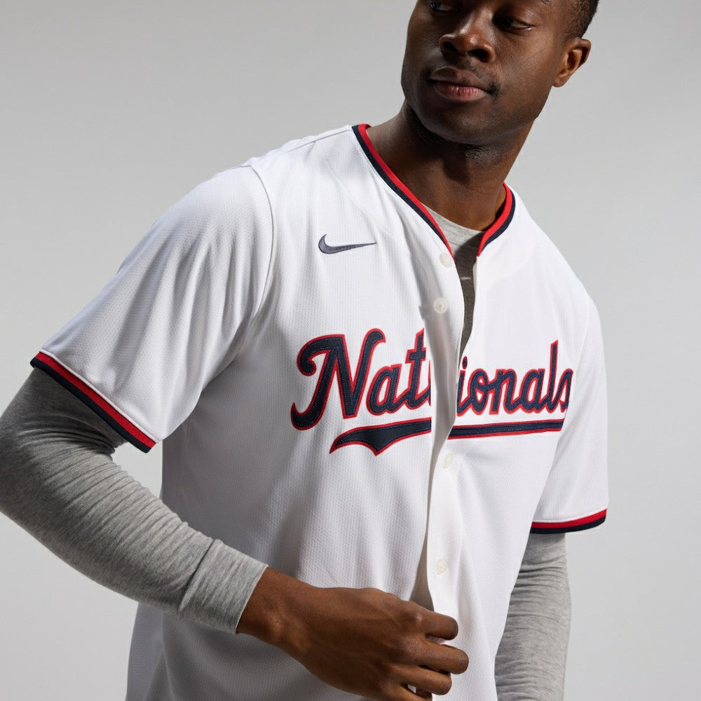 Washington Nationals Nike Home Limited Jersey - White - Nike Sale