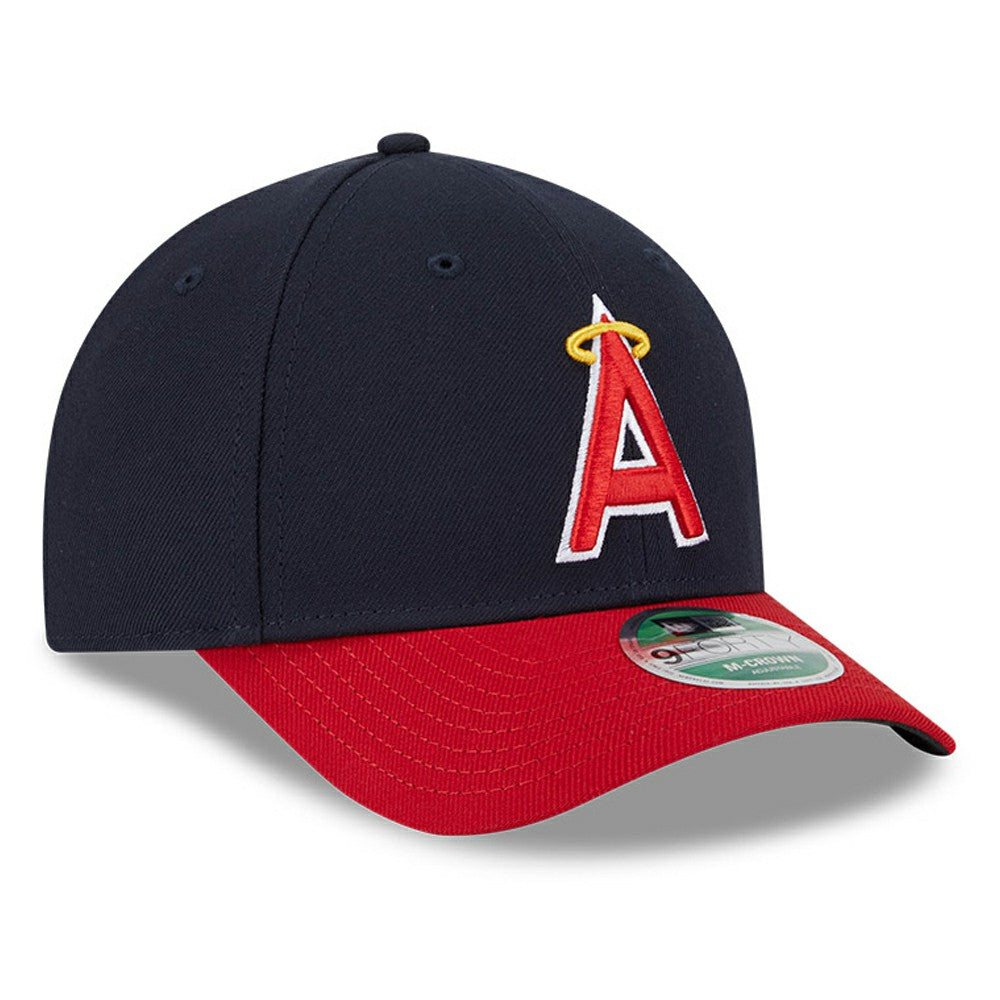 Los Angeles Angels New Era Player Replica 9FORTY Adjustable Hat - Navy/Red - New Era Discount
