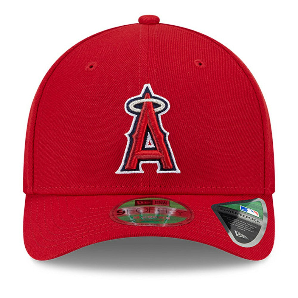 Los Angeles Angels New Era Player Replica 9FORTY Adjustable Hat - Red - New Era Discount