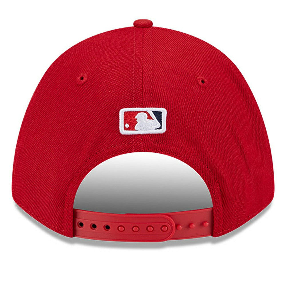 Los Angeles Angels New Era Player Replica 9FORTY Adjustable Hat - Red - New Era Discount