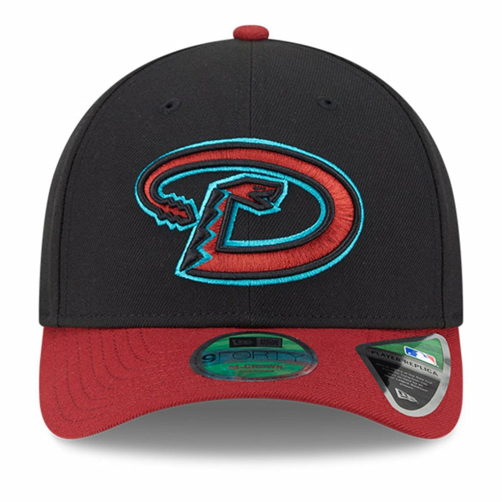 Arizona Diamondbacks New Era Player Replica 9FORTY Adjustable Hat - Black/Red - New Era Sale