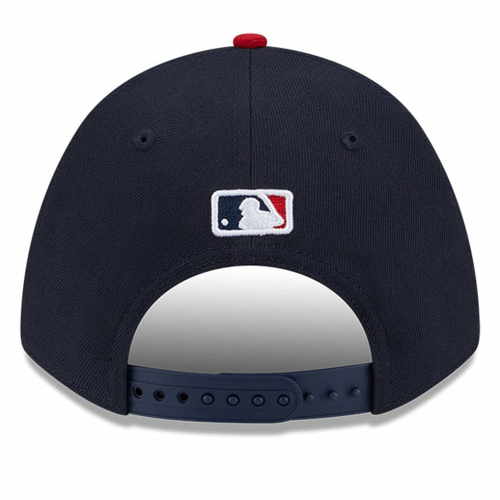 Atlanta Braves New Era Player Replica 9FORTY Adjustable Hat - Navy - New Era on Sale