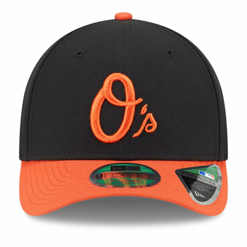 Baltimore Orioles New Era Player Replica 9FORTY Adjustable Hat - Black - New Era on Sale