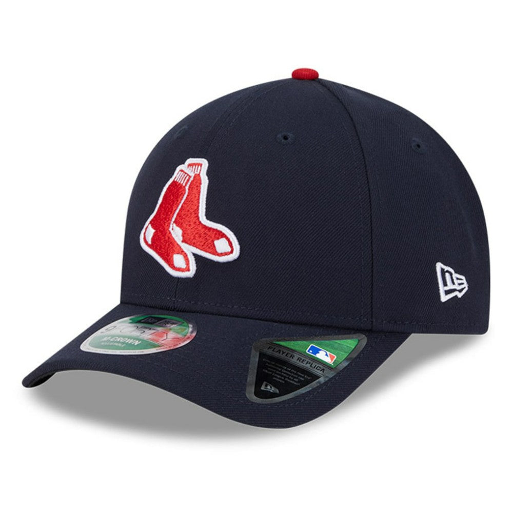 Boston Red Sox New Era Player Replica 9FORTY Adjustable Hat - Navy - New Era Discount
